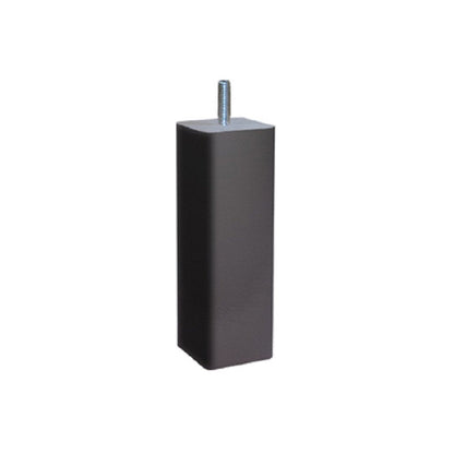 Margot – Douceur SCANDINAVE Square Wood Base 4 Feet 5 x 5 x 18 cm, Wood, grey taupe, 5 x 5 x 18 cm