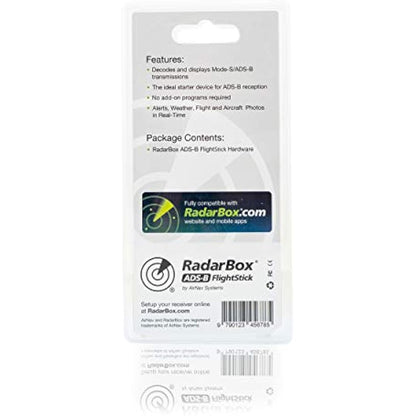AirNav Radar FlightStick - ADS-B USB Receiver with Integrated Filter, Amplifier and ESD Protection