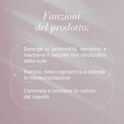 Monacelli Inphinity Cleansing Cream Strengthening 250ml concentrated cleansing cream with acid pH to prevent and combat hair loss
