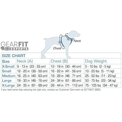 Kurgo, Enhanced Strength Tru-Fit Smart Harness for Dogs, Ink Blue, Extra Large