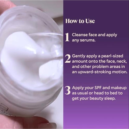 Fièra 24-Hour Rejuvenating Face Cream With Apple Stem Cells - Anti-aging Moisturizer for Day + Night, Formulated for Mature Skin. Visibly Improves Skin’s Tone and Texture - 1.69 FL. Oz.