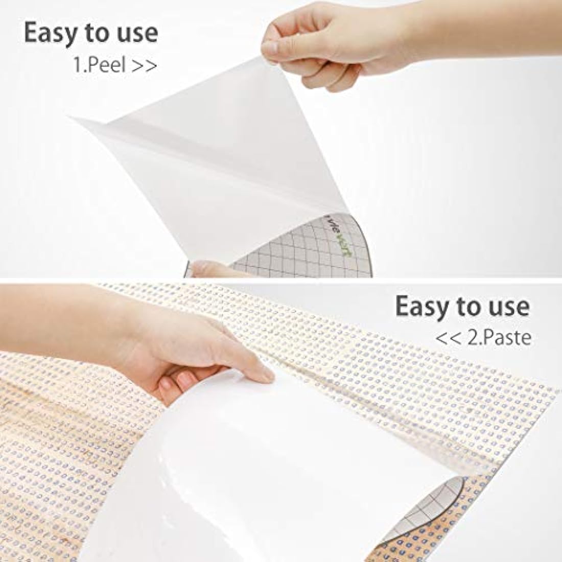 Lavievert Puzzle Saver Peel & Stick Adhesive Paper Jigsaw Puzzle Glue Best Way to Preserve Your Finished Puzzle - 10 Sheets