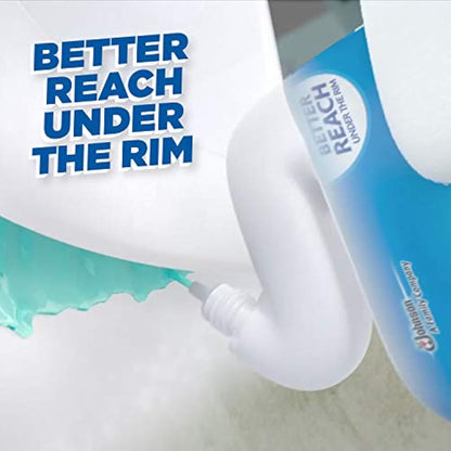 Duck Deep Action Gel Toilet Cleaner Liquid, Removes Limescale, Long Lasting Fragrance, Marine, Pack of 8 (8 x 750ml)