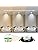 ALUSSO LED Downlights Dimmable 6W, 540lm Ultra Slim Spotlights 68-75mm, IP44 Recessed Lights Warm White 3000K Natural White 4000K Cool White 6500K for Bathroom Kitchen, Black