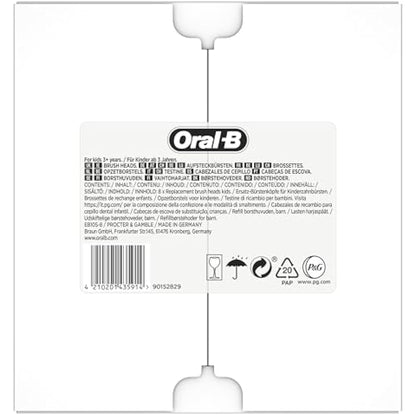 Oral-B Pro Kids Toothbrush Heads Featuring Spiderman, Pack of 8 Counts