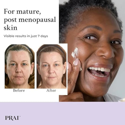 PRAI Platinum Firm & Lift Day Creme 50ml - Hydrating Moisturiser With Nulastic Silk, Platinum & Idealift - Plumps, Firms & Lifts Skin - Reduces Appearance of Wrinkles - Instant Firming Technology