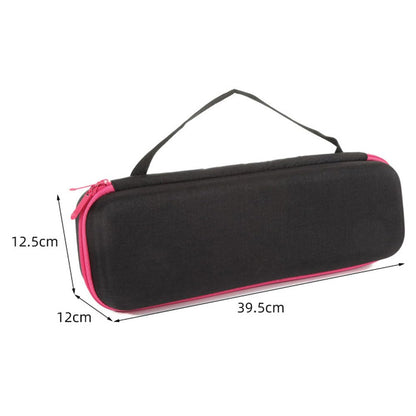 Hosoncovy Carrying Case Travel Case Storage Bag Protective Case Holder Box for Dyson Supersonic Hair Dryer and Nozzles (Empty Bag Only) (Black)
