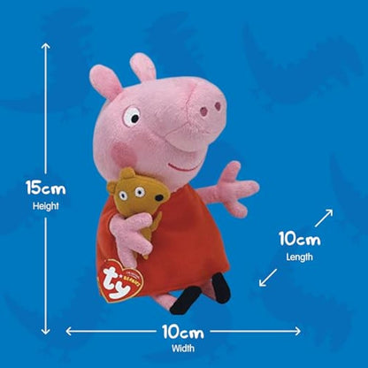 Ty UK Peppa Pig Beanie 6”