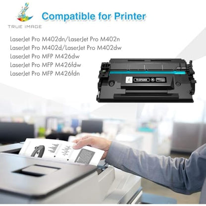 TRUE IMAGE Compatible Cartridge Replacement for HP 26X CF226X 26A CF226A LaserJet Pro MFP M402dn M402n M426dw M426fdw M426fdn M402dw M402d M426 M402 Toner (Black, 2-Pack)