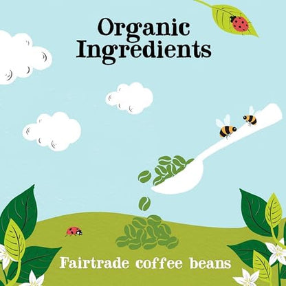 Clipper Decaf Organic Coffee | 6x 100g Jars Decaffeinated Instant Coffee | Bulk Buy for Home & Catering | Gourmet Sustainable Fairtrade Coffee by Clipper Teas | Ethically Sourced