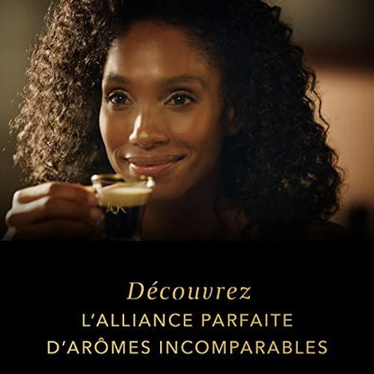 L’OR Espresso Coffee Ristretto Decaffeinato Intensity 9 – Nespresso®* Compatible Aluminium Coffee Capsules - 10 Packs of 10 Capsules (100 Drinks)
