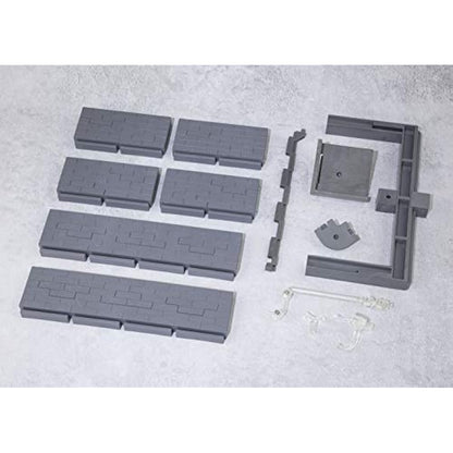 Sconosciuto Bandai Netaddiction Model Kit - Tamashii Option Brick Wall Grey Version - Accessories