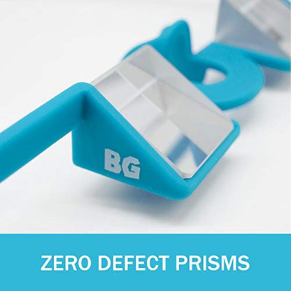 BG Climbing Belay Glasses for Rock Climbing – Comfortable Prism Glasses for Belaying – Climbing Gear & Accessories for Belayers (Blue)