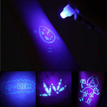 BONNYCO Invisible Ink Pen and Notebook, Pack 32 Dinos Party Bags Filler & Pinata Toys | Dinos Birthday Decorations | Stocking Fillers for Kids Birthday | School Prizes & Gifts for Children