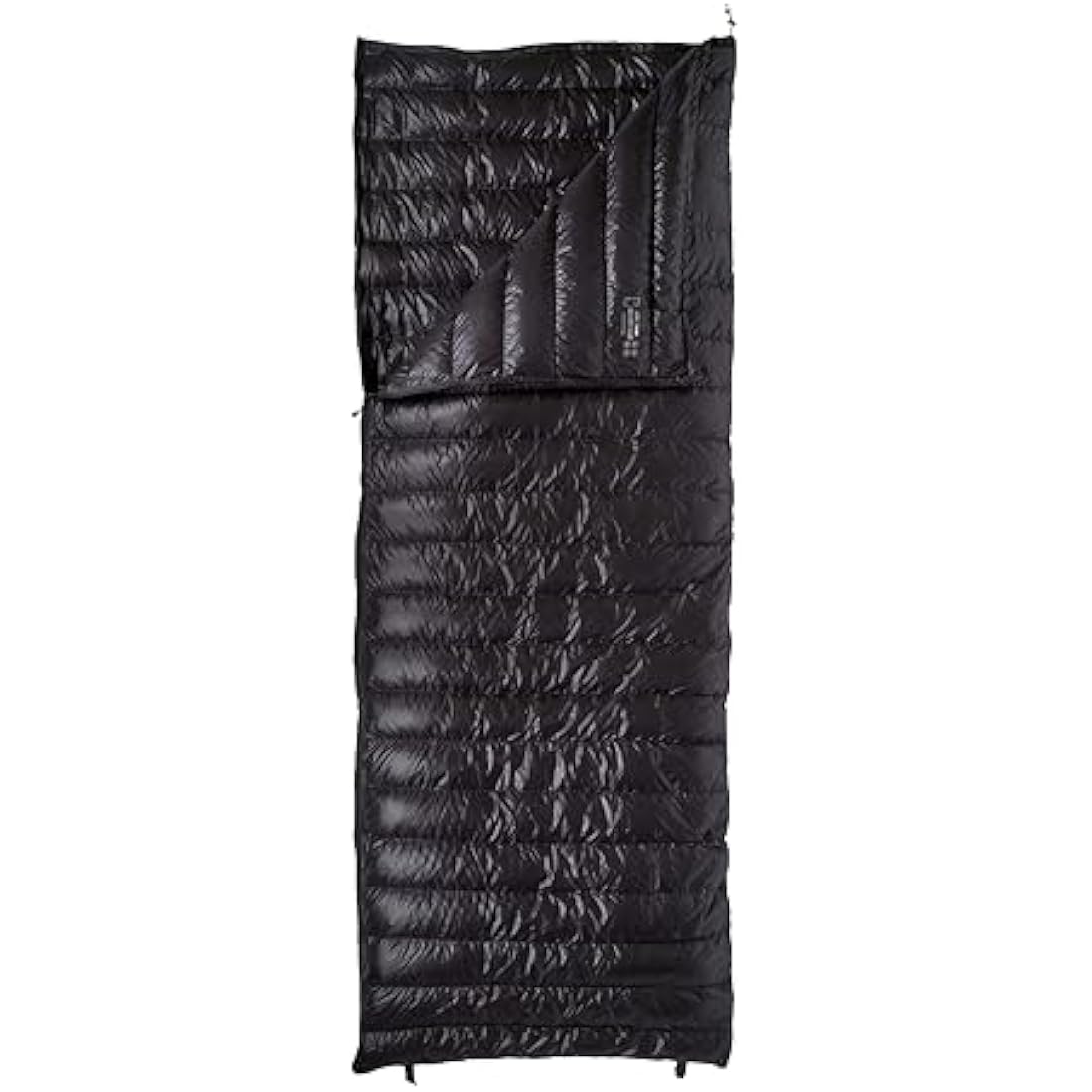 LOWLAND OUTDOOR® Down filled rectangular sleeping bag - Ultra compact blanket - 210x80 cm - 445 gram +8°C