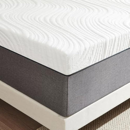 Twirest Mattresses, 20cm Single Mattresses with Memory Foam and Anti-mite, Breathable, Removable Carved Cover, Mattress in a Box, Edges Support for Sleep Supportive(90x190x20cm)