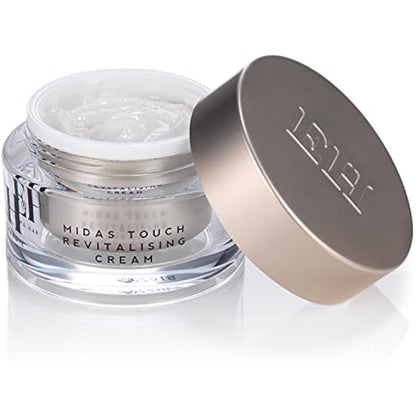 Emma Hardie 50ml Midas Touch Revitalising Face Cream with Hyaluronic Acid and Vit E, Improves Firmness & Elasticity, Increases Hydration & Tightens, Suitable for Sensitive Skin, Vegan & Cruelty Free