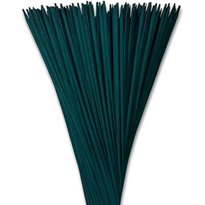 Radworx Plant Support Sticks - 100 pack 30cm Bamboo - Weather Resistant Canes For Flowers - 12 Inch Wooden Canes for Home or Garden - Great for Making Gardening tripods