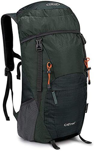 G4Free 40L Rucksack Foldable Hiking Backpack Ultra Lightweight Camping Daypack