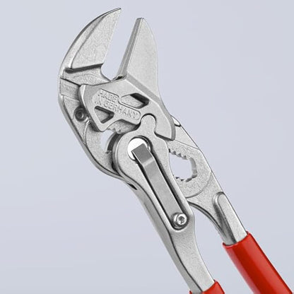 Knipex Pliers Wrench pliers and a wrench in a single tool chrome-plated, plastic coated 150 mm 86 03 150