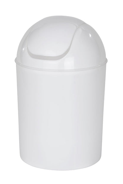 WENKO Pedabin Economic Blanco 20x30 cm, PP, White, 20 x 20 x 30 cm