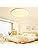 KIWIVIC 48W Ceiling Lights, LED Ceiling Light Dimmable with Remote Control, Bedroom Lights Ceiling 3000-6000K Ø50cm, White Flush Ceiling Light for Living Room Bedroom Kitchen Office