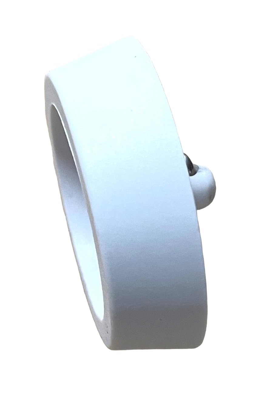 Replacement Basin/Sink Plug (Small 1 1/2" (38mm), White)