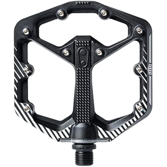 Crankbrothers Stamp Flat Pedal for BMX/MTB Bike - Bicycle Pedal, Minimalist Profile, Adjustable Grip