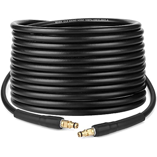 20m Pressure Washer Replacement Hose for Karcher K Series Pressure Washer K2 K3 K4 K5 K6 K7 Click Plug Quick Connector (20)