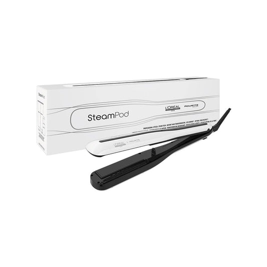 L'Or?al Professionnel Steam Hair Straightener & Styling Tool, For All Hair Types, SteamPod 3, UK Plug