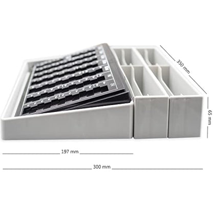 Euro Counting Board for Coins and Notes