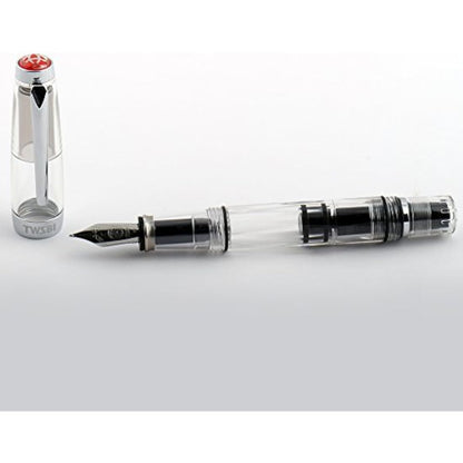 TWSBI Diamond Mini Clear Fountain Pen – Transparent F