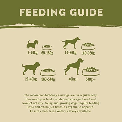 Harringtons Complete Grain Free Hypoallergenic Turkey & Sweet Potato Dry Dog Food 18kg - Made with All Natural Ingredients