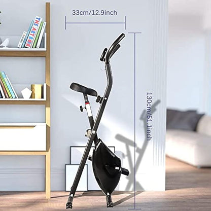 Mini Exercise Bike Pedal Exerciser Resistance Cycle Indoor Gym Office Fit