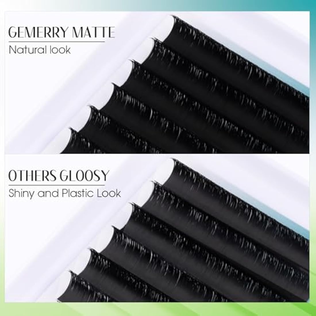 Easy Fan Lash Extensions 0.07mm 8-14mm C curl Mix Tray Russian Volume Noir Lash Automatic Blooming Self Fanning Lashes 2D-20D Long Individual Volume Lashes Gemerry Lash(0.07-c curl-mix 8-14mm)