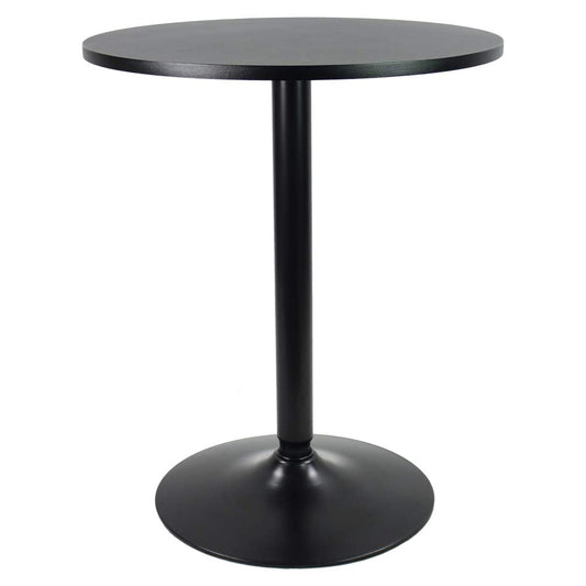 KKTONER Round Bar Table 60CM Top for Cocktail Bar Pub Coffee Tea Dining Bistro outdoor Table (74CM H)