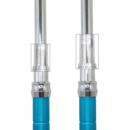 Beslands Torque Wrench 1/2, 65-350nm & 50-260ft, Adjustable Wheel Wrench for Car Bike Ratchet