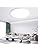 KIWIVIC 48W Ceiling Lights, LED Ceiling Light Dimmable with Remote Control, Bedroom Lights Ceiling 3000-6000K Ø50cm, White Flush Ceiling Light for Living Room Bedroom Kitchen Office