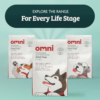 OMNI Hypoallergenic Dog Food 10kg - Protein-Rich Dry Kibble, Made in the UK with Natural Ingredients, Backed by Vets, Supported By Science, Dragons’ Den Winners