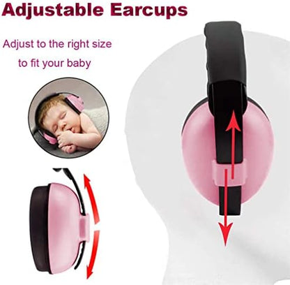 YANKUIRUI Ear Defenders Baby Noise cancelling headphones For Age 0 To 3 Years Toddlers at Plane, Firework, Concert, Cinema