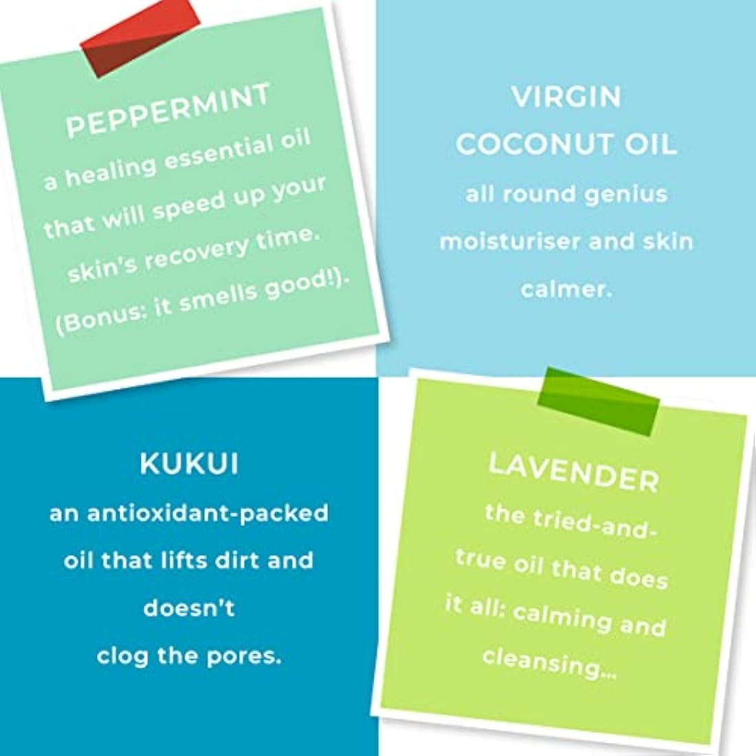 Spots & Stripes - Teen Skincare Essentials for Boys, Effective and Natural Essentials for Teen and Young Skin, with Virgin Coconut, Niaouli and Aloe Vera, Super Gentle