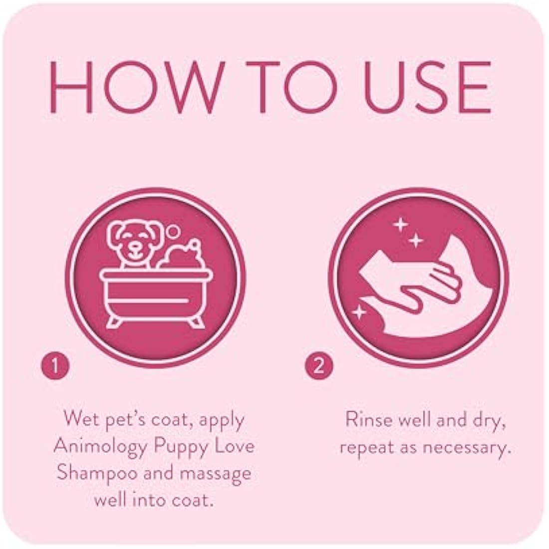Animology Puppy Love Mild Dog Shampoo, 250 ml (Pack of 1)