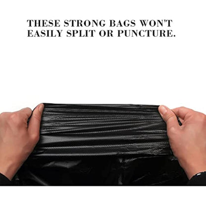 Homewise 100 Wheelie Bin Bags Heavy Duty 240L Wheelie Bin Bag Refuse Sacks Pack Of 100 Black Bags For Rubbish Home Offices Eco Friendly Strong Wheelie Bin Liners Made from Recycled Material