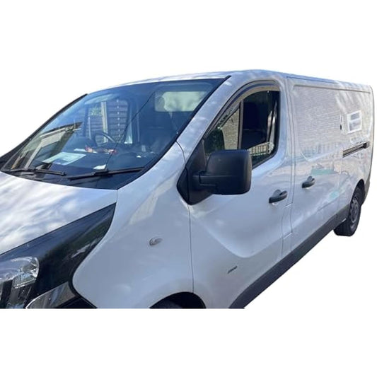 AUTO CLOVER Wind Deflectors Set for Vauxhall/Opel Vivaro MK2 2015-2019 (2 pieces)
