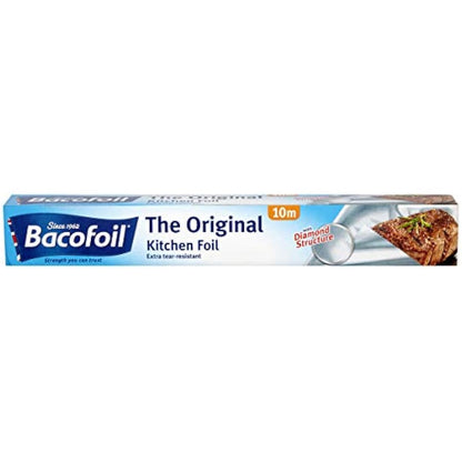 Bacofoil The Original Kitchen Foil, High Quality, Versatile, Tear-Resistant, 30cm x 10m