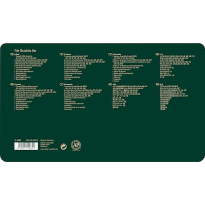 Faber-Castell Pitt Graphite 26-Piece Large Tin Professional Quality Set in a Metal Case