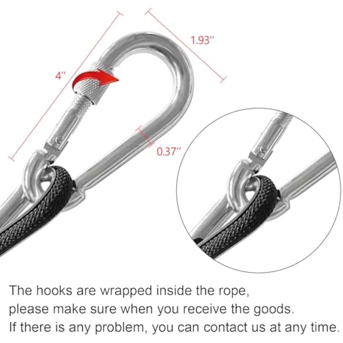 X XBEN Multi-use 8mm 10m/20m/30m/50m/70m Outdoor Rope Home Emergency Escape Rope, Multifunctional Cord Safety Rope for Magnetic Fishing Hiking Caving Camping Rescue Tree Climbing