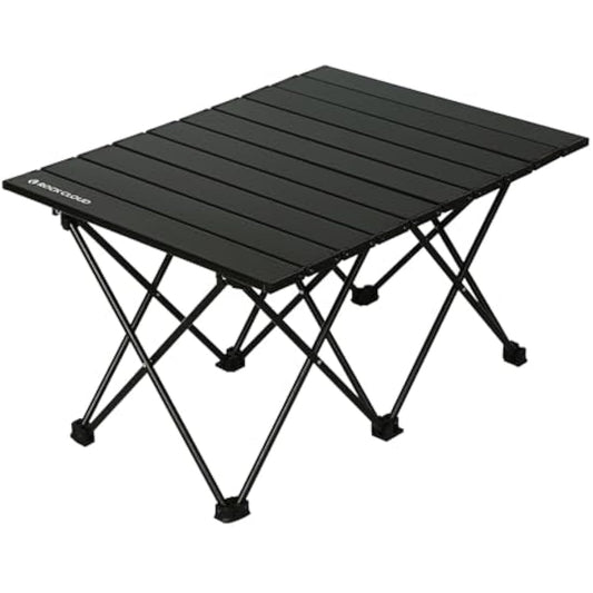 ROCK CLOUD Portable Camping Table Ultralight Aluminum Folding Beach Table Camp for Camping Hiking Backpacking Outdoor Picnic