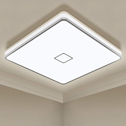 Airand Bathroom Lamp 24W LED Ceiling Light Bathroom LED Ceiling Lamp IP44 Waterproof 32.5CM,Ceiling Lamp for Living Room Bedroom Children's Room