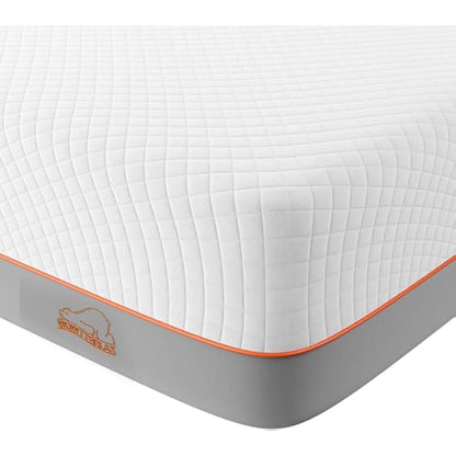wowttrelax Memory Foam Mattress, 3ft Single Mattress, Medium Firm, Soft Skin-friendly Durable, Breathable Comfort Sleep, Back Pain Support (90x190x20cm)
